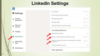 110
LinkedIn Settings
 
