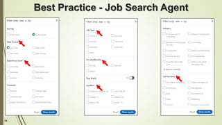 54
Best Practice - Job Search Agent
 