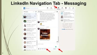 12
LinkedIn Navigation Tab - Messaging
 