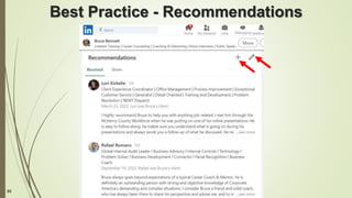85
Best Practice - Recommendations
 