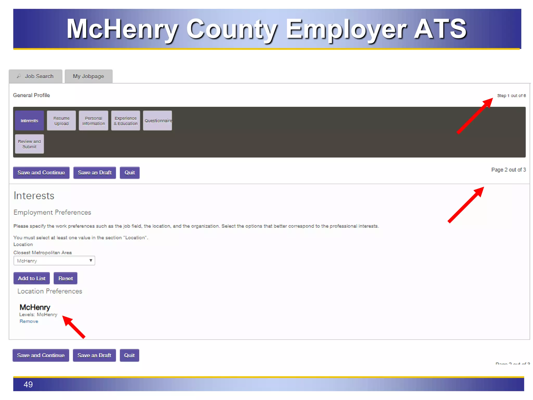 49
McHenry County Employer ATS
 
