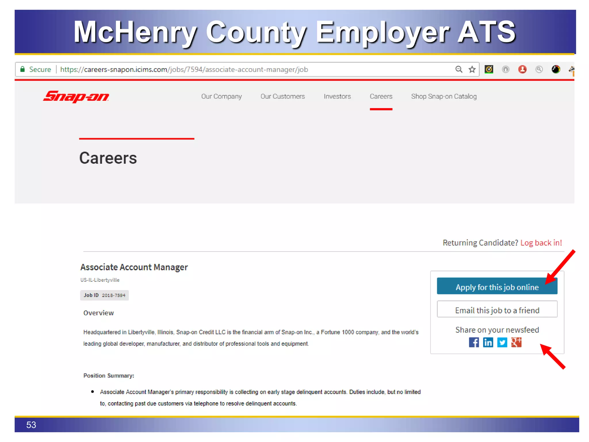 53
McHenry County Employer ATS
 