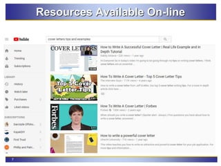 7
Resources Available On-line
 