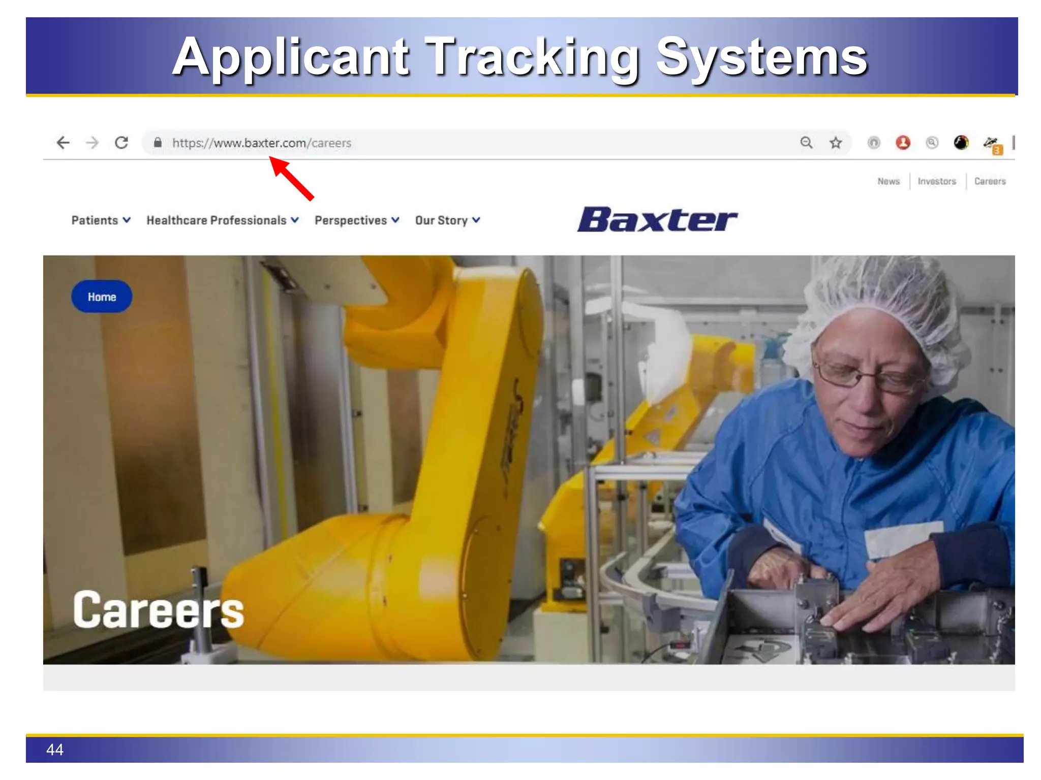 44
Applicant Tracking Systems
 