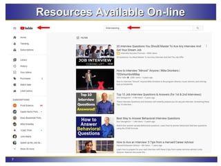 7
Resources Available On-line
 
