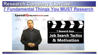 15
Research Company Exercise
7 Fundamental Things You MUST Research
 