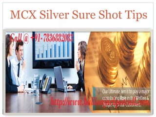 MCX Silver Sure Shot Tips
 