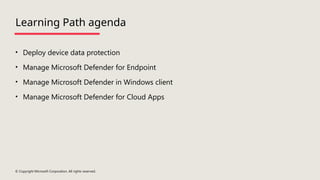 Microsoft 365 Endpoint Administrator Presentation | PPTX