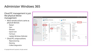 Microsoft 365 Endpoint Administrator Presentation | PPTX