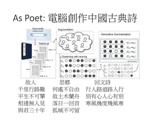 Two Types of Discovery
• Machine as scientists
• Machine as detectives
 