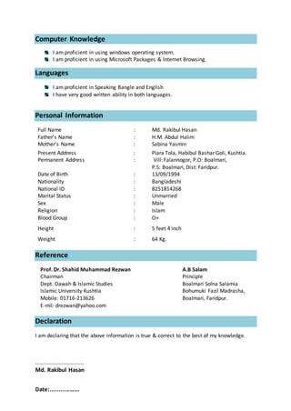 Md. rakibul hasan | DOCX