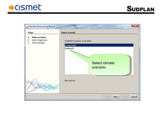 Select climate scenario 