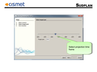 Select projection time frame 