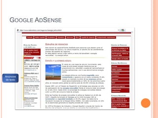 GOOGLE ADSENSE
Anúncios
de texto
 