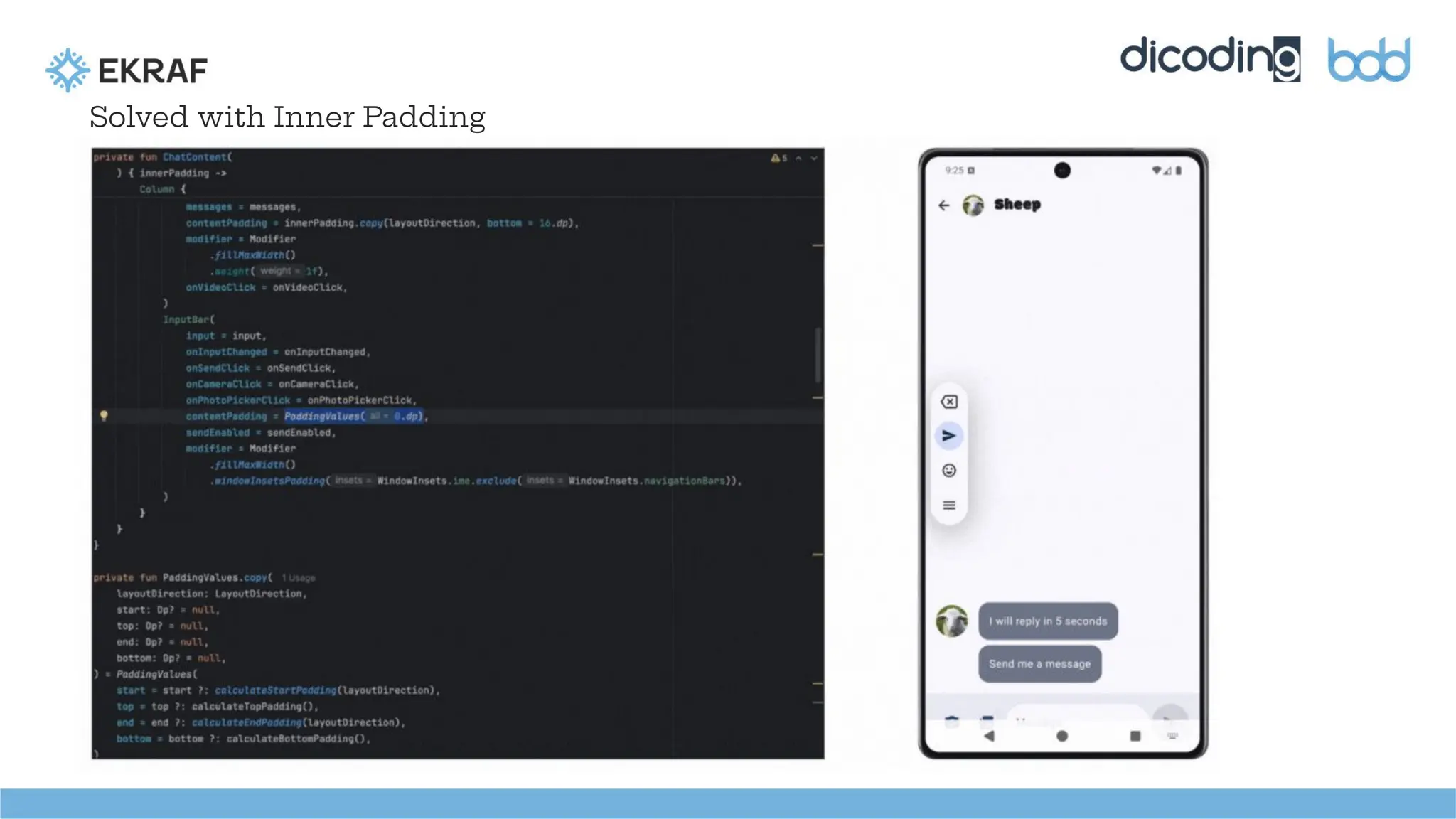 Solved with Inner Padding
 