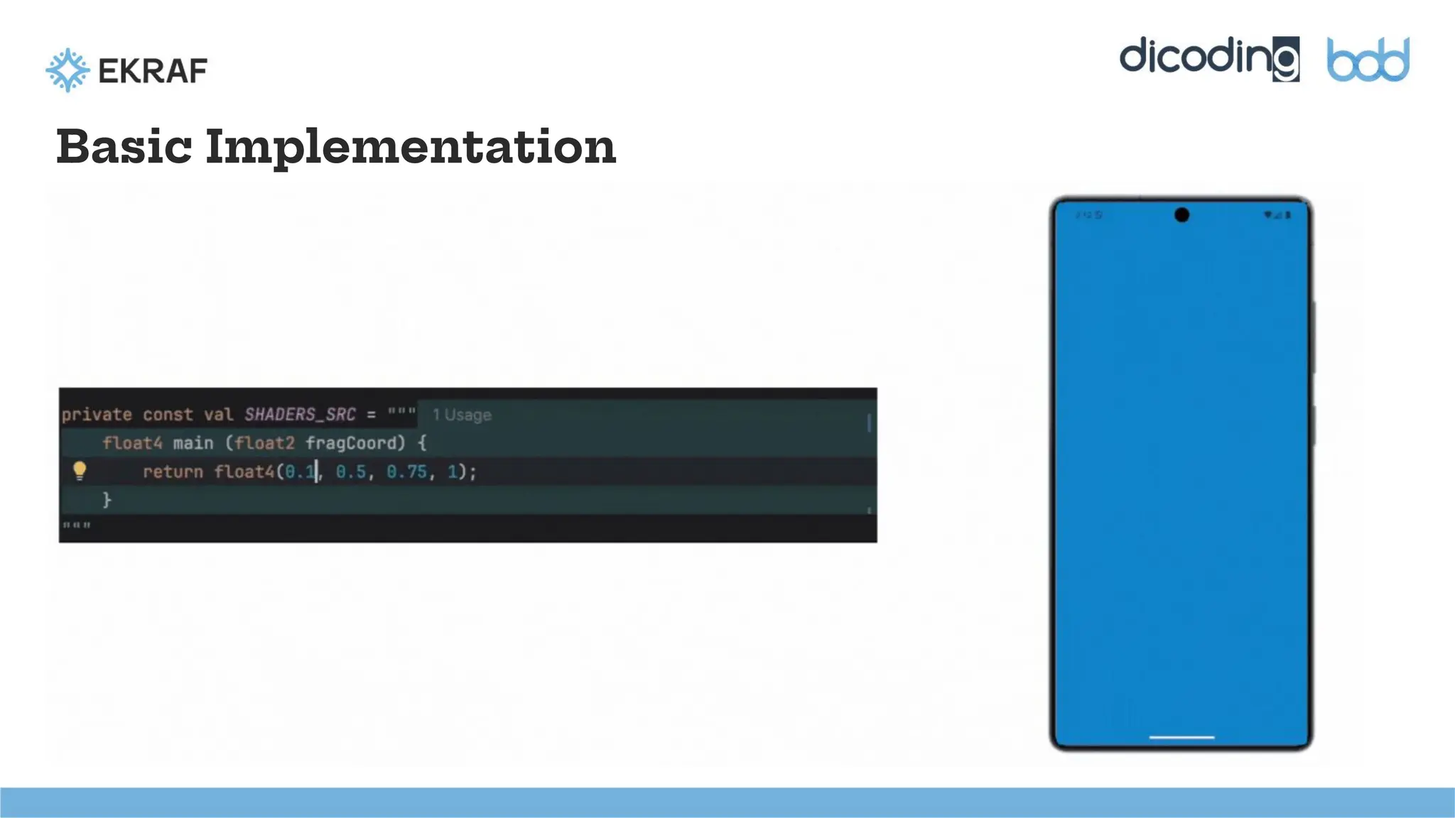Basic Implementation
 