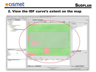 2. View the IDF curve’s extent on the map 