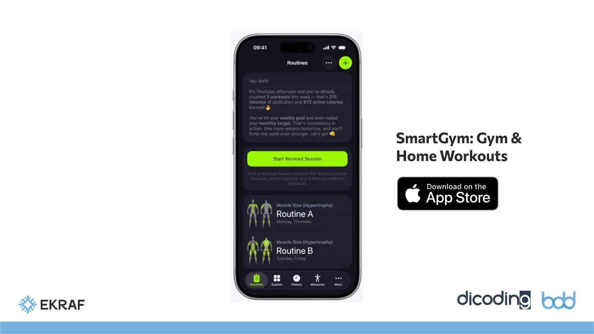 SmartGym: Gym &
Home Workouts
 