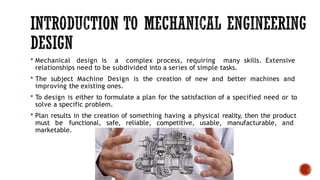 Machine Design Principles Examples Comprehensive Machine Design Principles and Engineering Standards | PPTX