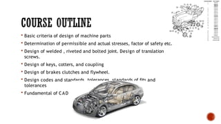 Comprehensive Machine Design Principles and Engineering Standards | PPTX