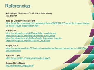 Teorema de Naives Bayes | PPT