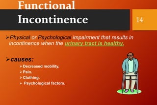 Stress Urinary Incontinence | PPTX
