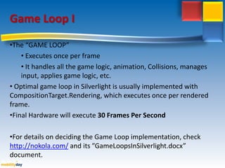 Game Loop IThe “GAME LOOP”