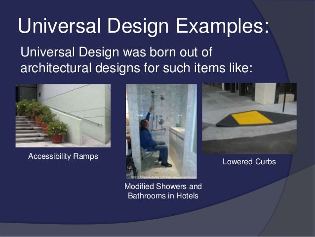 examples of universal design Infographic: no-cost universal design examples | mobility.