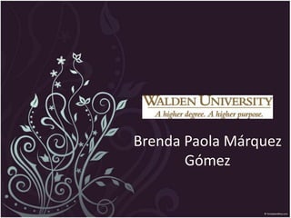 Brenda Paola Márquez
Gómez
 