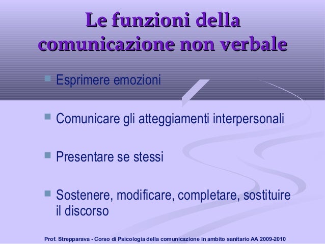 Md 4 Comunicazione Non Verbale