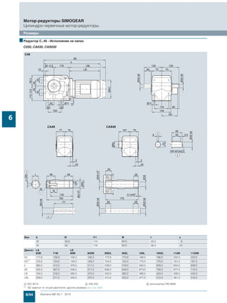 Мотор-редукторы Simogear 19-189 Siemens