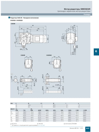 Мотор-редукторы Simogear 19-189 Siemens