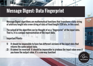 The MD5 hashing algorithm | PDF