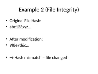 Comprehensive Overview of MD5 Hashing Algorithm in Cryptography | PPTX