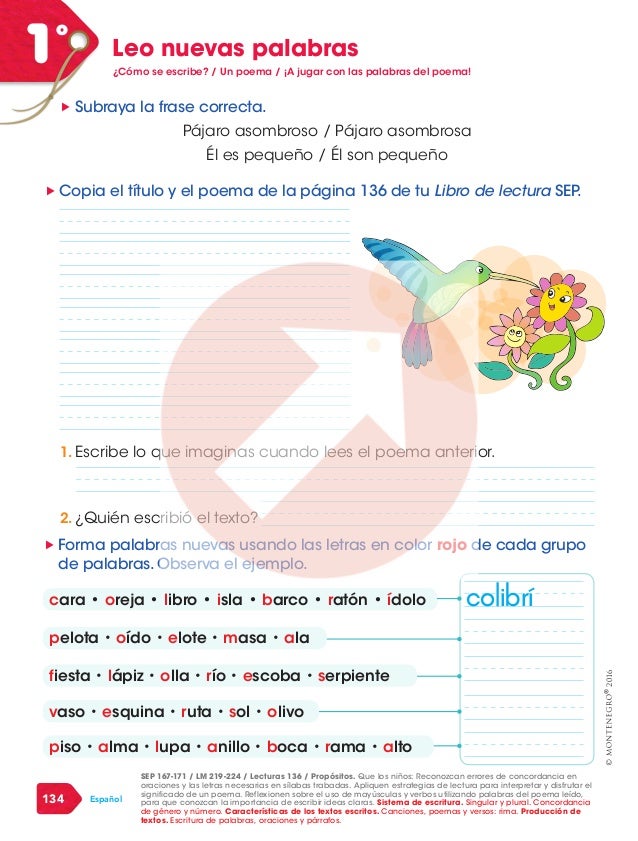 Me Divierto Y Aprendo 1 Bloque 4 Material Educativo