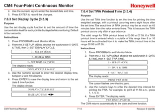 CM4 Four-Point Continuous Monitor | PDF