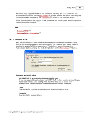 Email Daemon Message M Daemon E Mail Server Manual | PDF