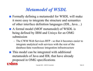 Model Driven Architecture (MDA): Motivations, Status & Future