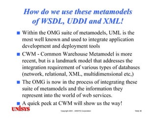 Model Driven Architecture (MDA): Motivations, Status & Future