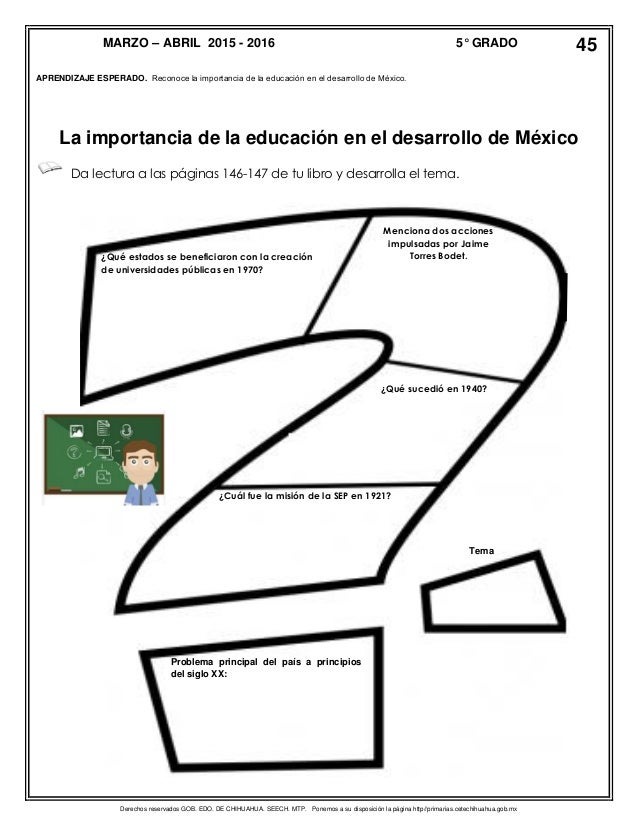 Material Didactico De Apoyo 5Âº Grado