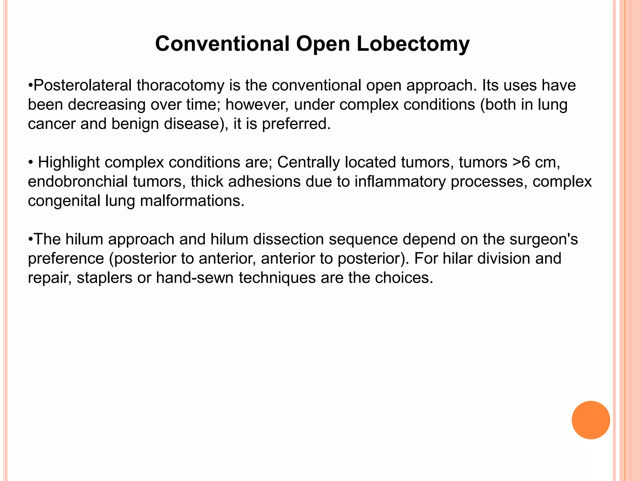 Lobectomy | PPTX