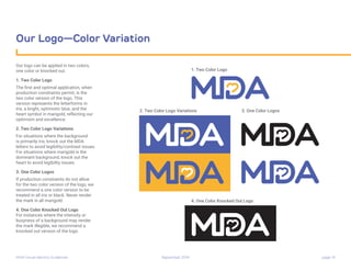 MDA Visual Identity Guidelines | PDF