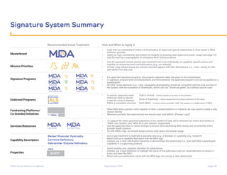 MDA Visual Identity Guidelines | PDF