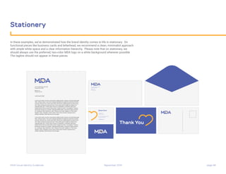MDA Visual Identity Guidelines | PDF