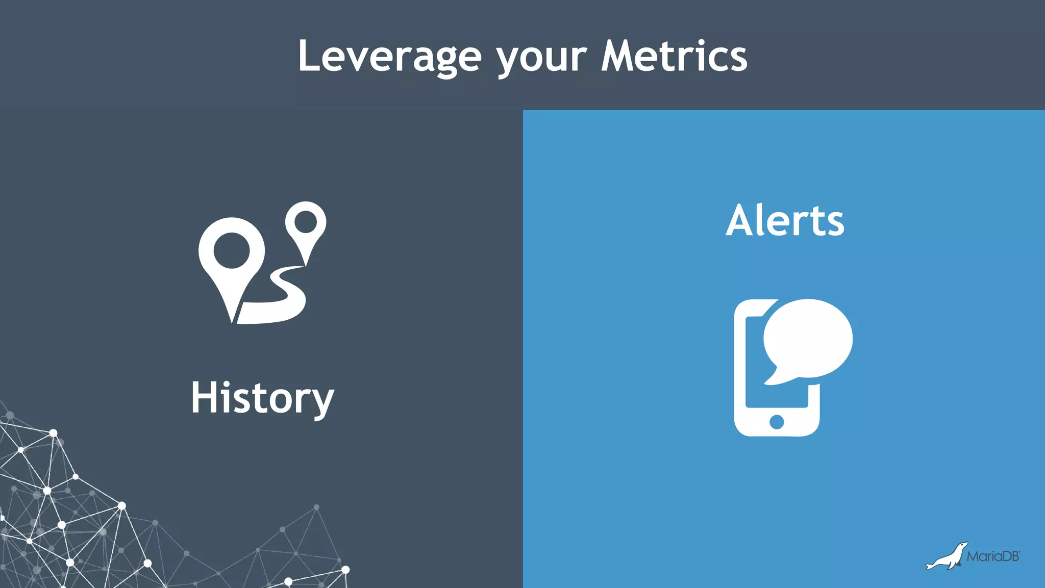 History Alerts Leverage your Metrics 