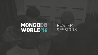 POSTER
SESSIONS
 