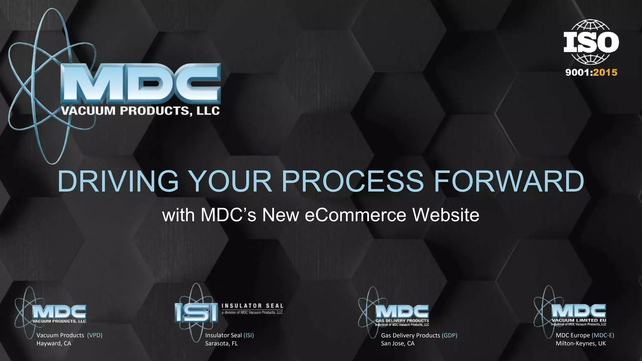 New Website Guide MDC Vacuum Products, LLC PPTX Household