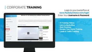 Mydailychoice oppotunity presentation