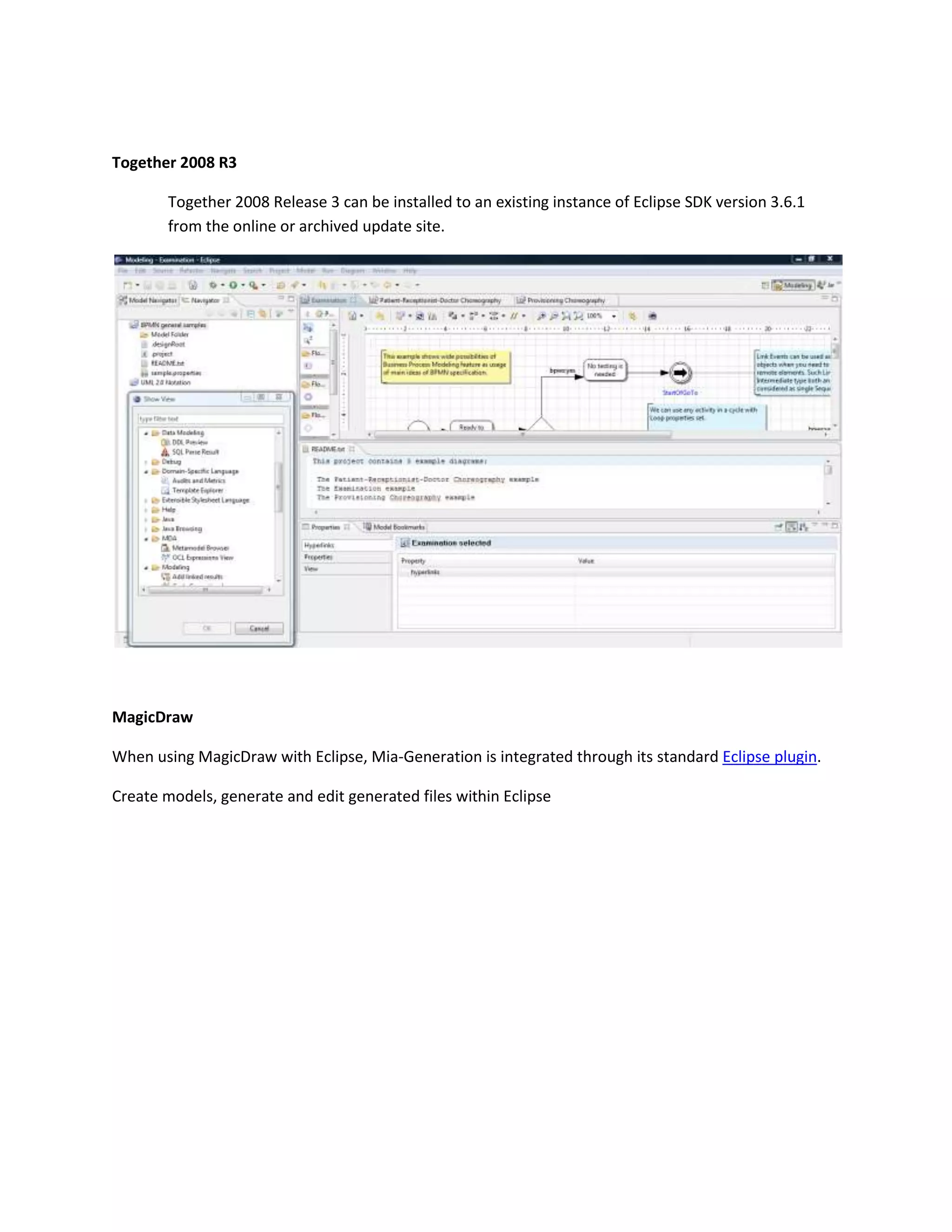 MDD and modeling tools research