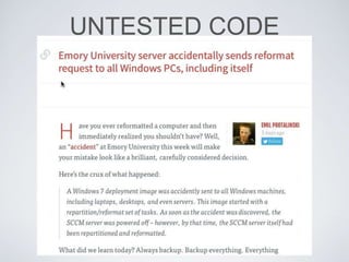 UNTESTED CODE
 